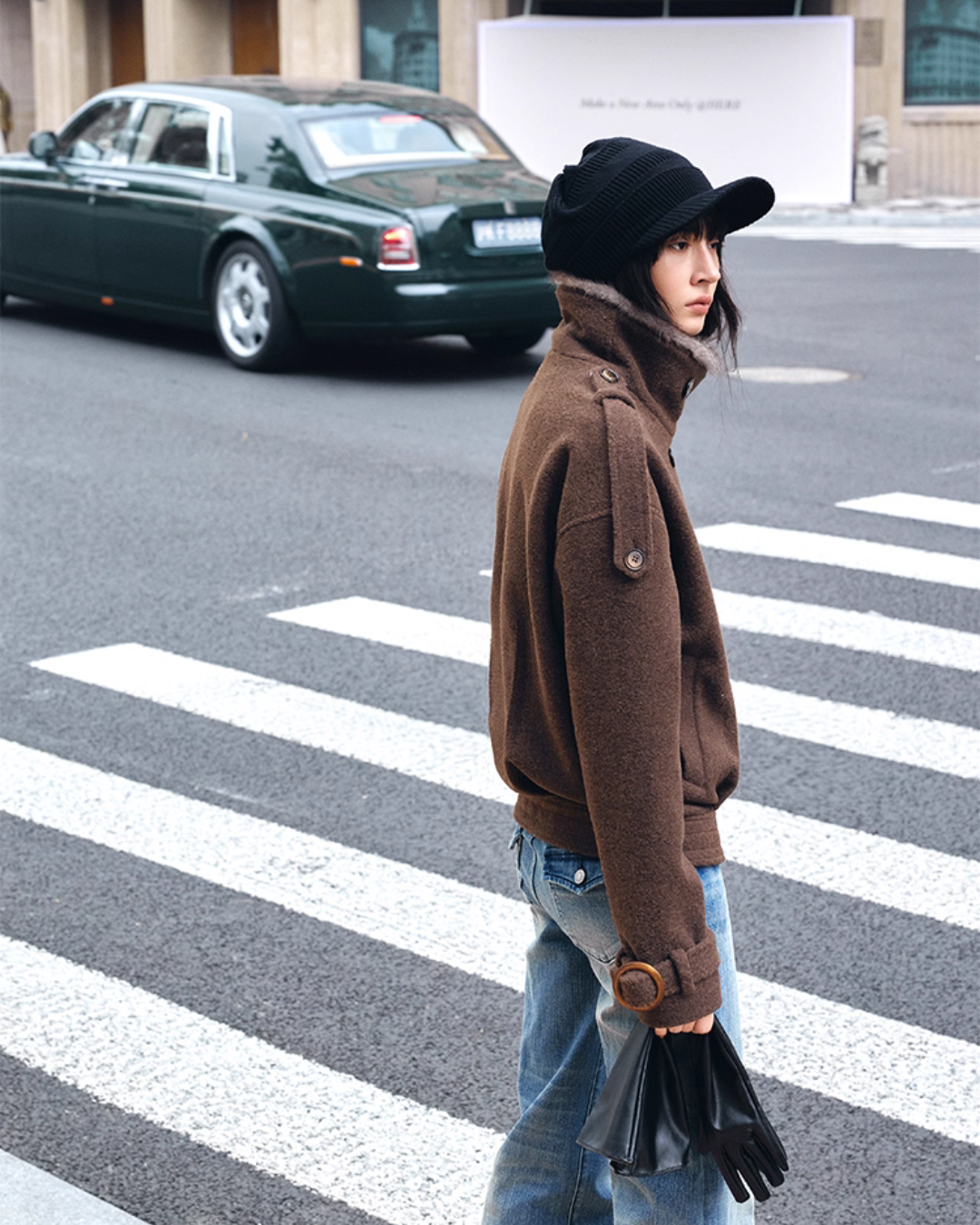 Stand Collar Short Jacket Stand Collar Short Jacket