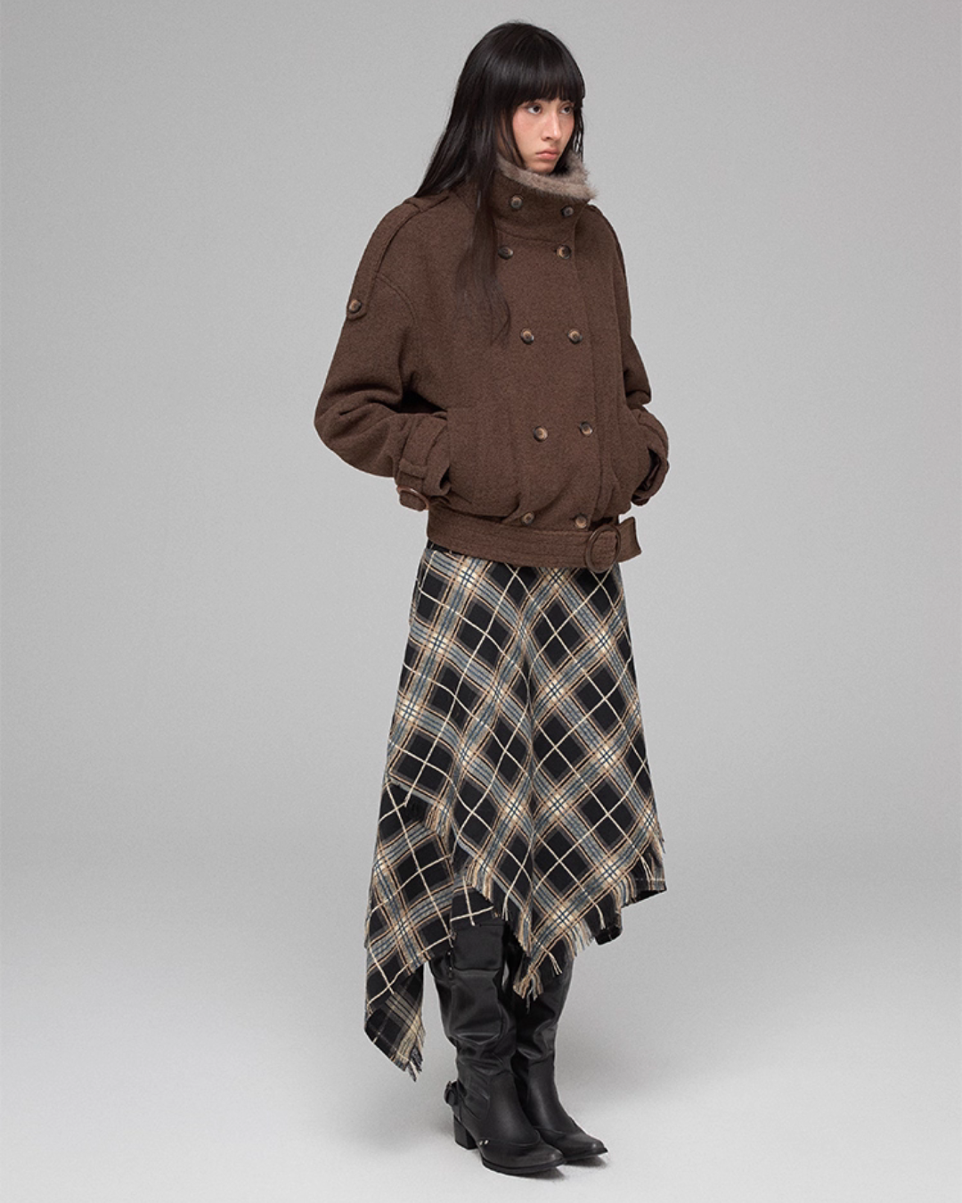 Stand Collar Short Jacket Stand Collar Short Jacket