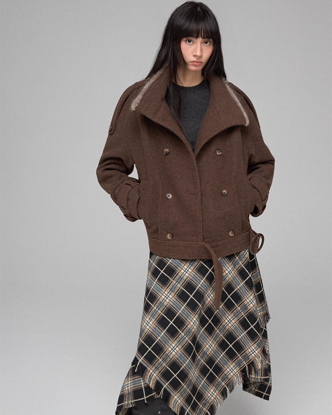 Stand Collar Short Jacket Stand Collar Short Jacket