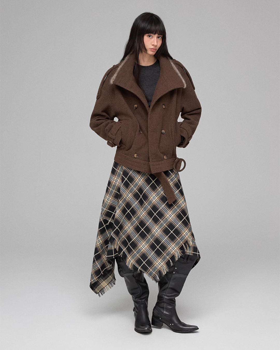 Stand Collar Short Jacket Stand Collar Short Jacket