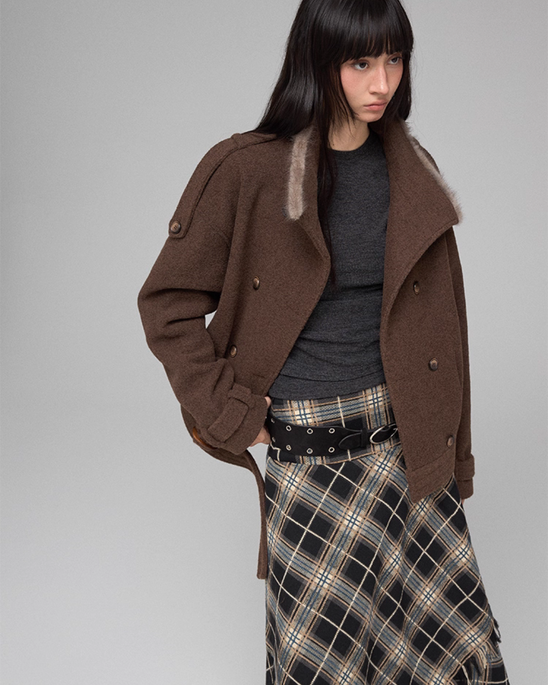 Stand Collar Short Jacket Stand Collar Short Jacket