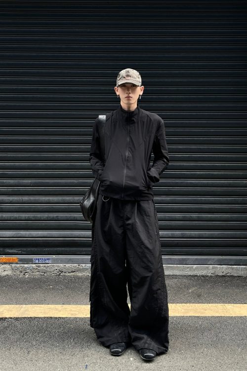 Stand Collar Slim Jacket