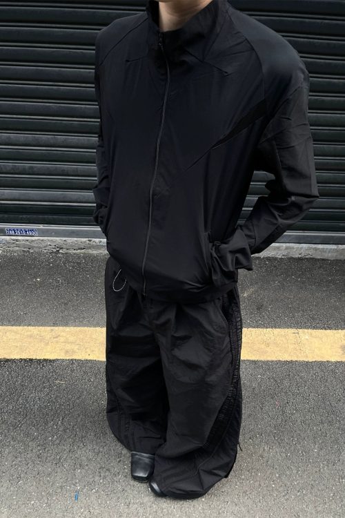 Stand Collar Slim Jacket