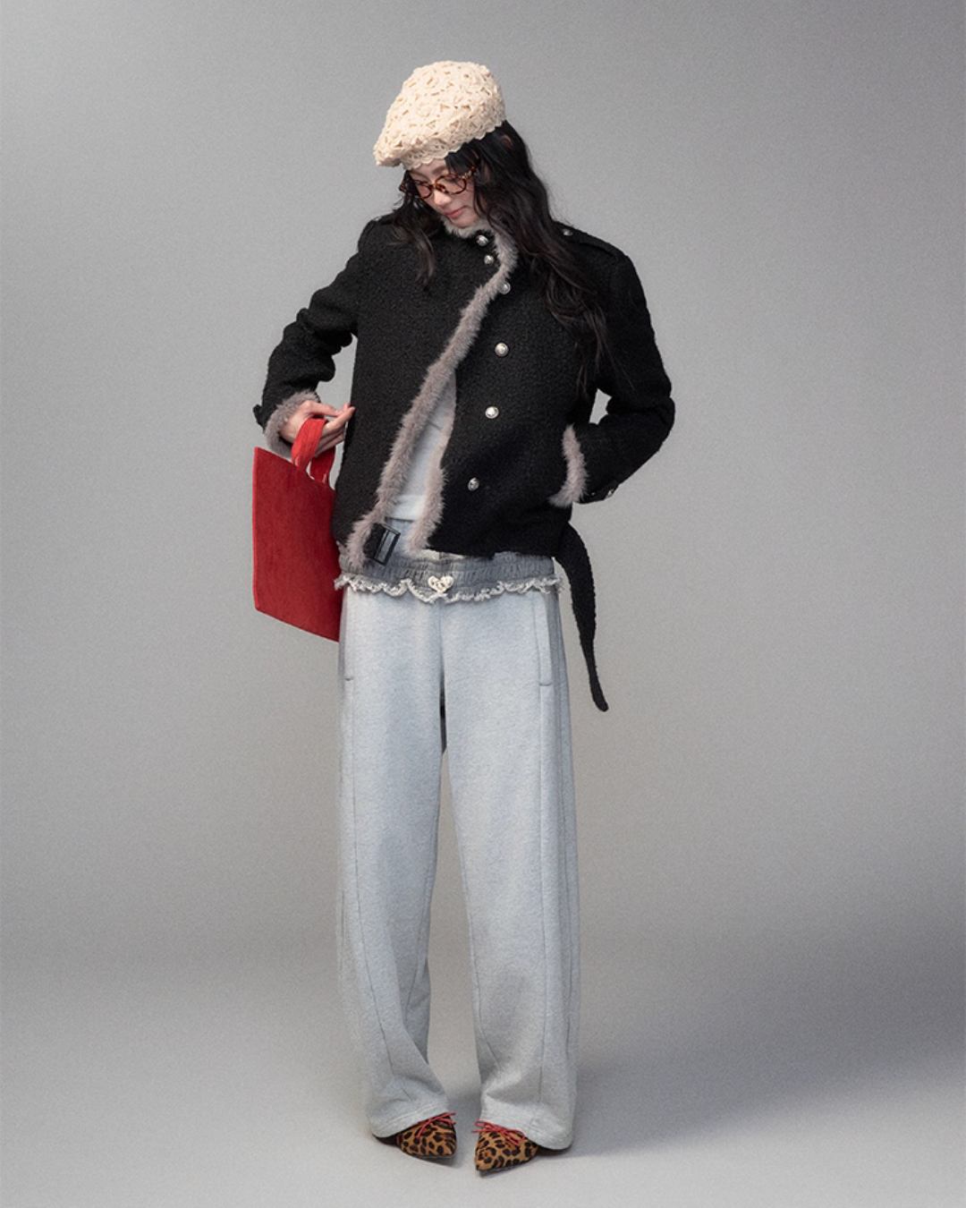 Stand Collar Wool Coat Stand Collar Wool Coat