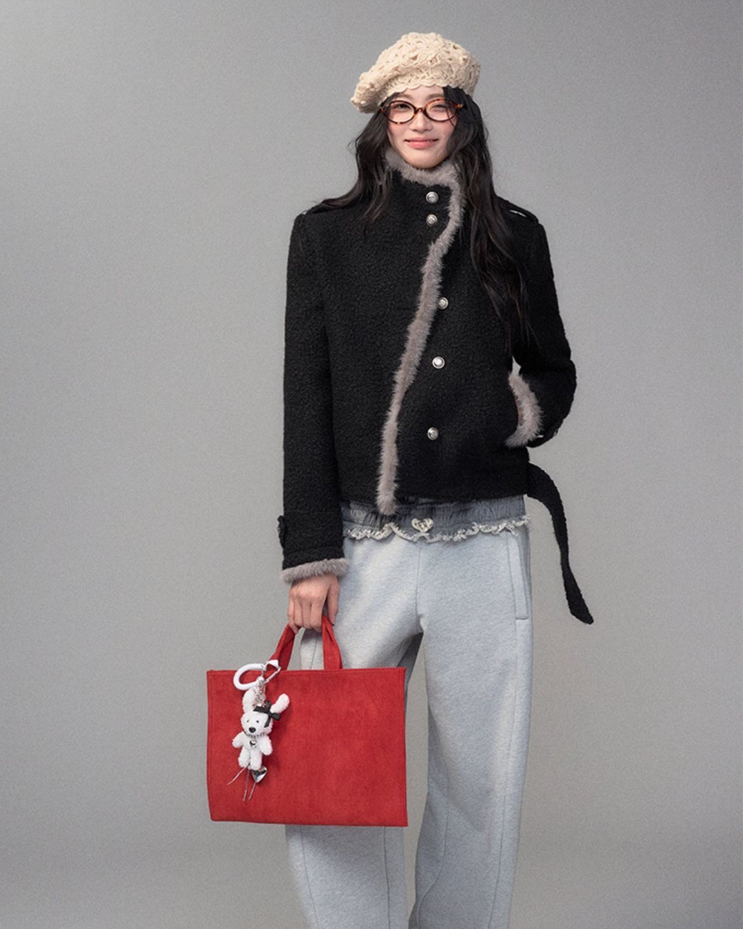 Stand Collar Wool Coat Stand Collar Wool Coat