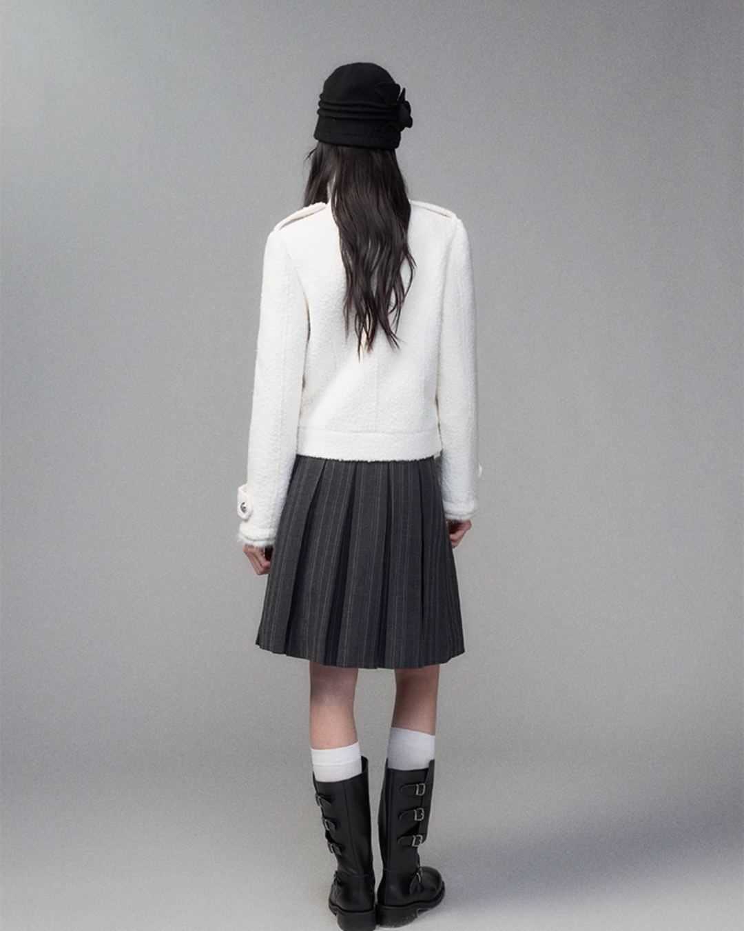 Stand Collar Wool Coat Stand Collar Wool Coat