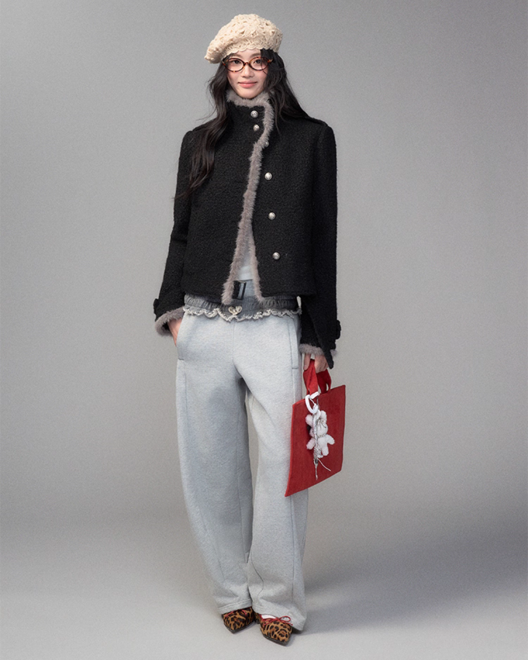 Stand Collar Wool Coat Stand Collar Wool Coat