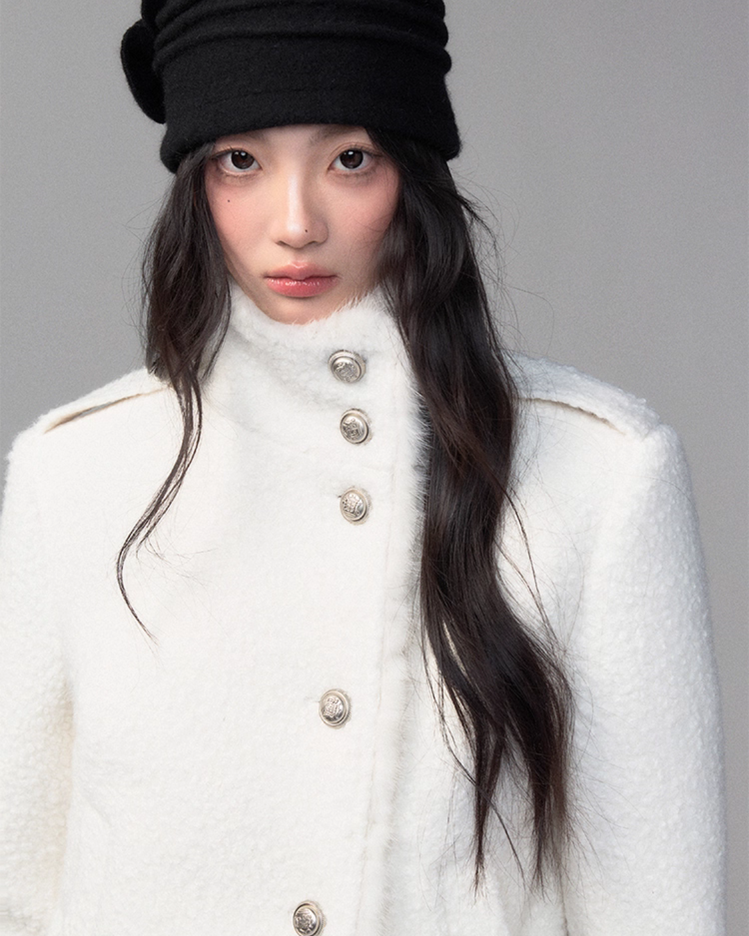 Stand Collar Wool Coat Stand Collar Wool Coat