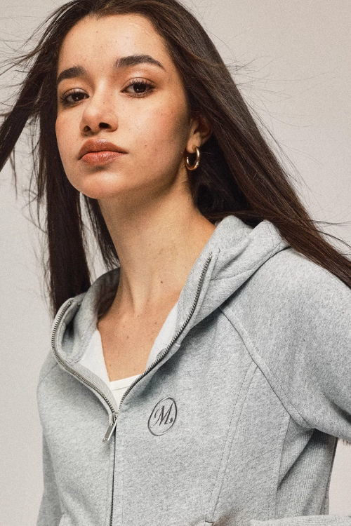 Stand Collar Zip Jacket