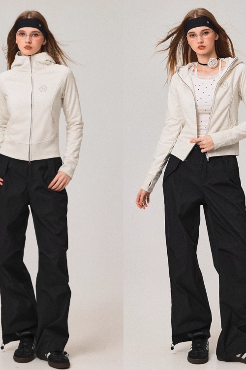 Stand Collar Zip Jacket