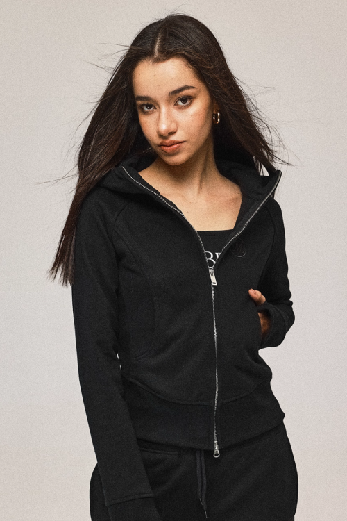 Stand Collar Zip Jacket