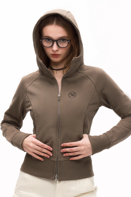 Stand Collar Zip Jacket