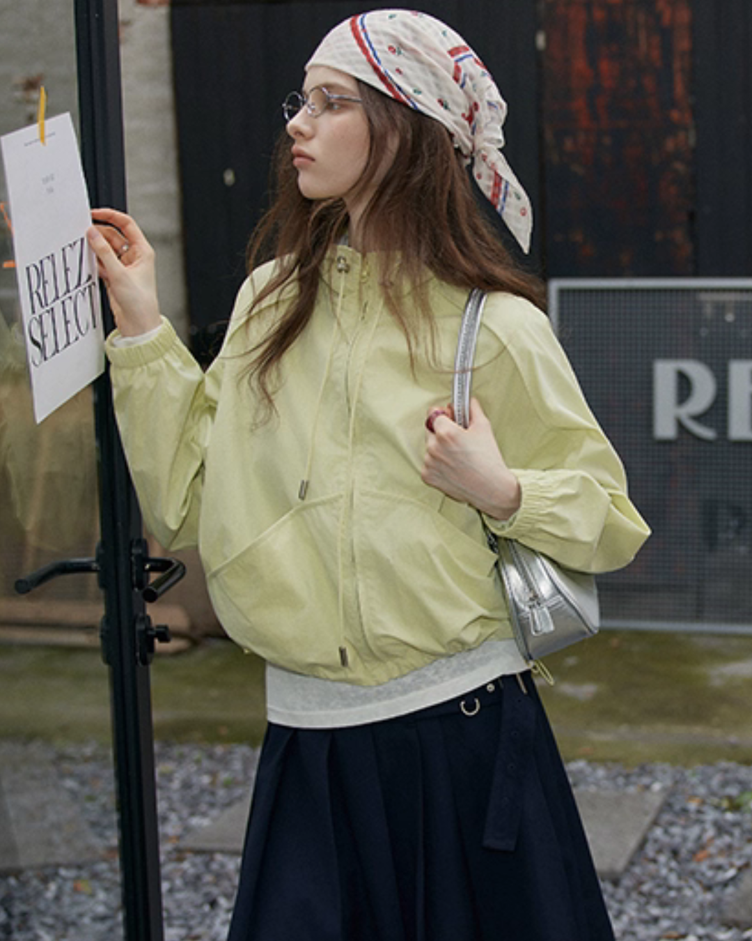 Stand Collar Zip-Up Jacket Stand Collar Zip-Up Jacket