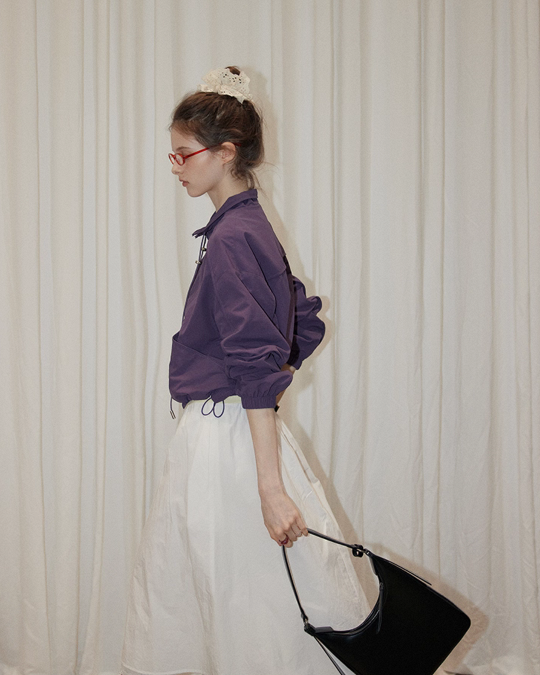 Stand Collar Zip-Up Jacket Stand Collar Zip-Up Jacket