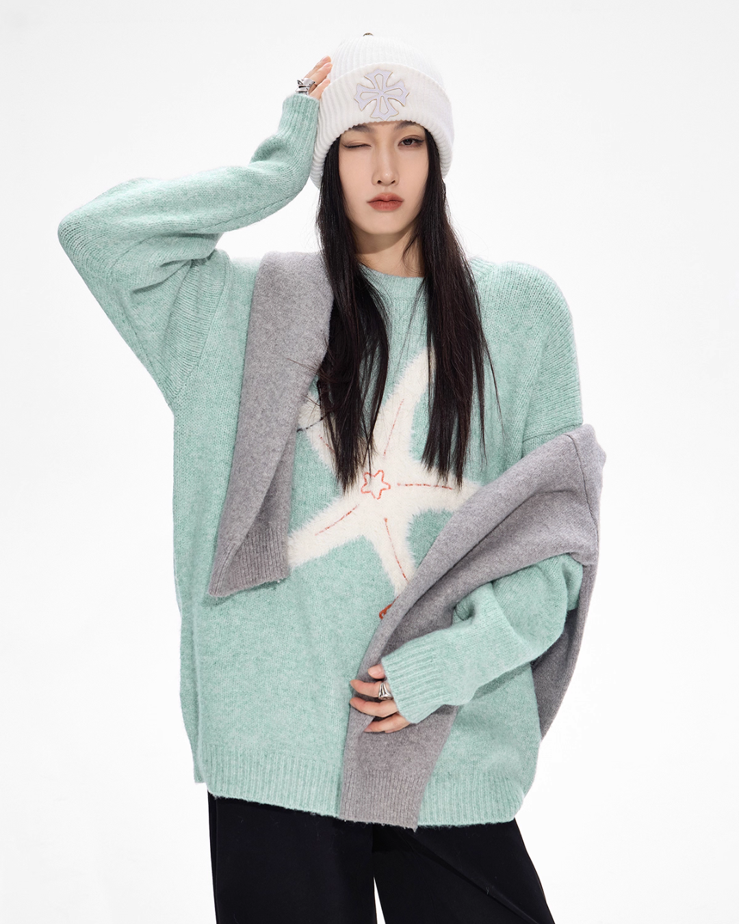 Starfish Round Neck Knit Starfish Round Neck Knit