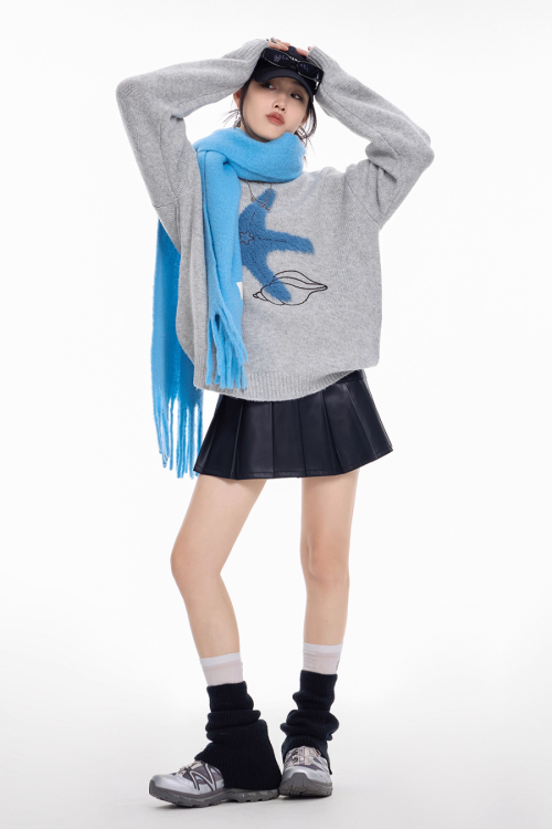 Starfish Round Neck Knit