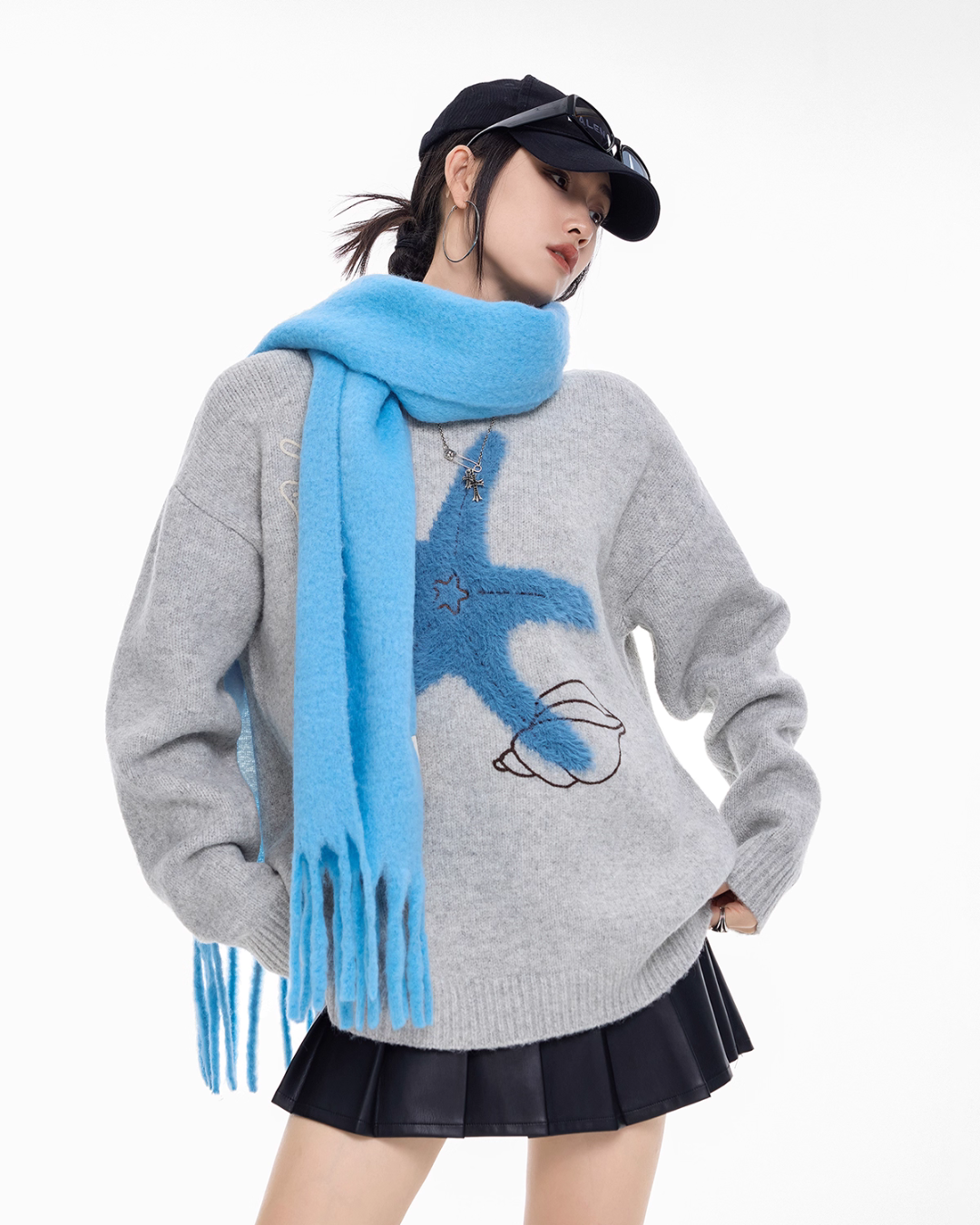 Starfish Round Neck Knit Starfish Round Neck Knit