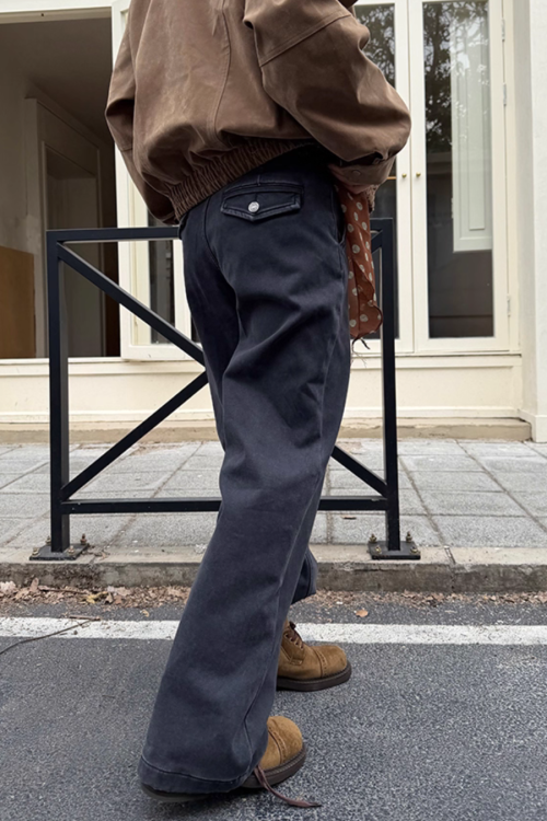 Straight Cargo Pants