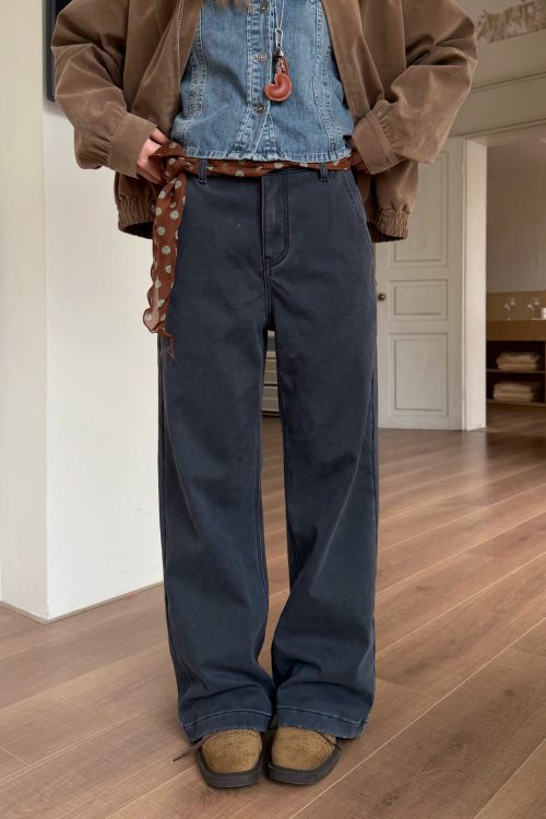 Straight Cargo Pants