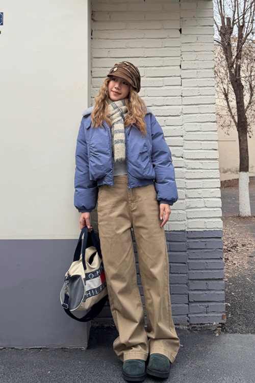 Straight Cargo Pants