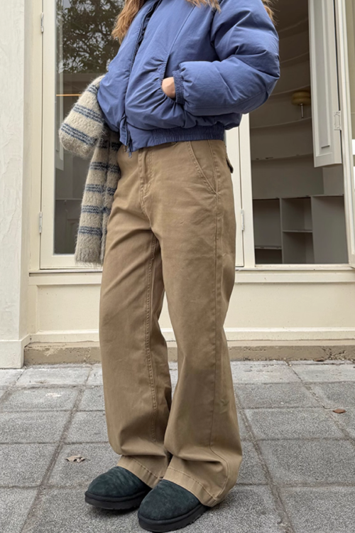 Straight Cargo Pants