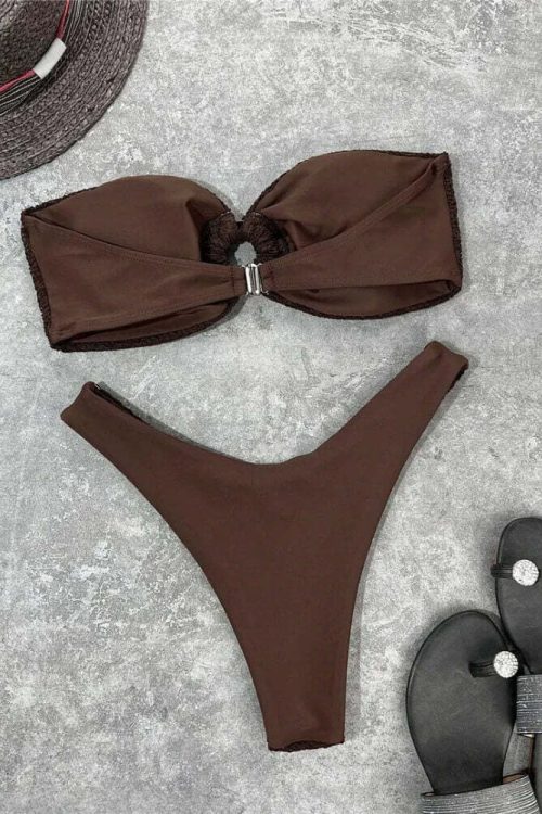 Strapless Bikini Set