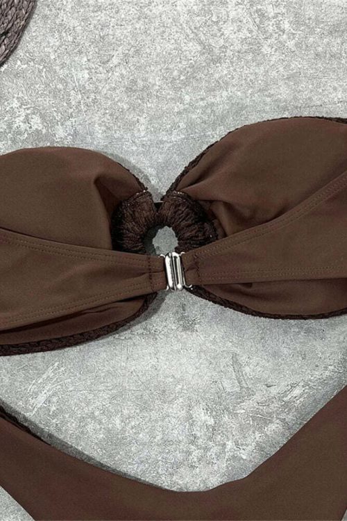 Strapless Bikini Set