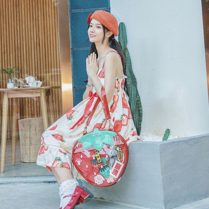 Strawberry Ita Bag with Included Insert Strawberry Ita Bag with Included Insert