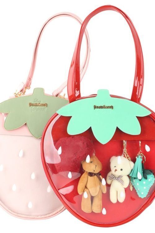 Strawberry Ita Bag with Included Insert