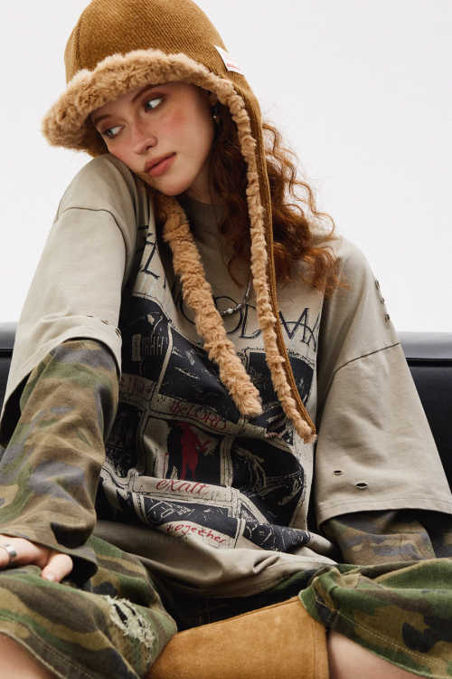 Street Design Long Sleeve T-Shirt