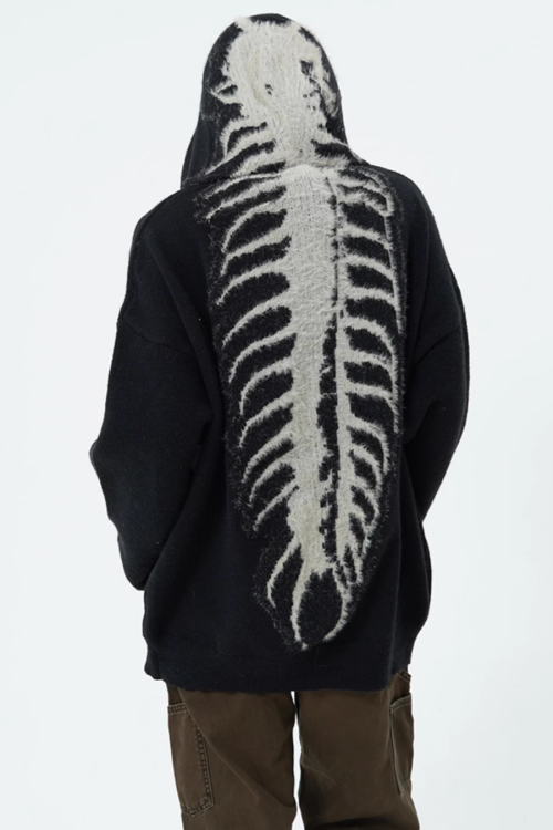 Street Hood Knit Hoodie