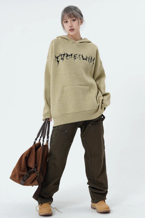 Street Hood Knit Hoodie