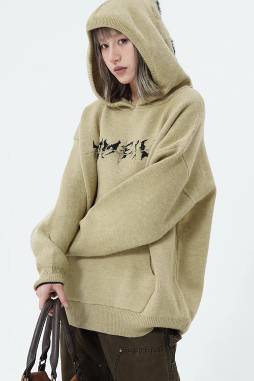 Street Hood Knit Hoodie