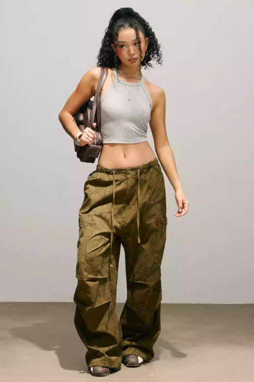 Street Strap Pocket Cargo Pants