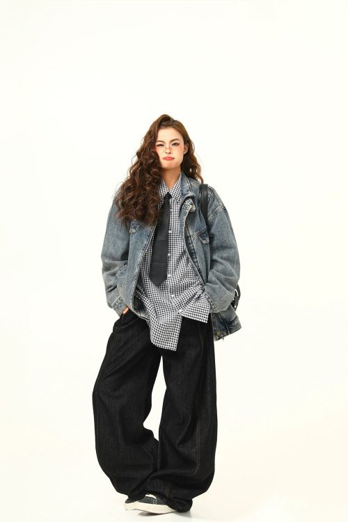 Street Washed Denim Jacket