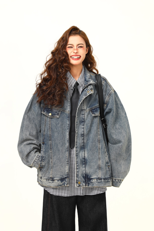 Street Washed Denim Jacket