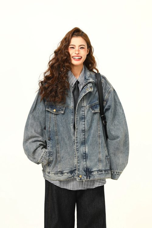 Street Washed Denim Jacket