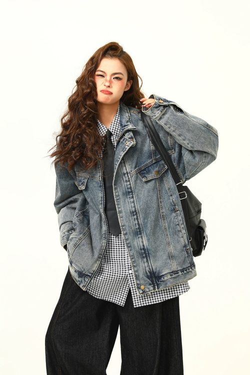 Street Washed Denim Jacket