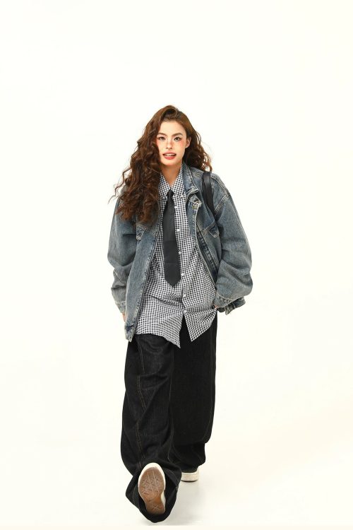 Street Washed Denim Jacket