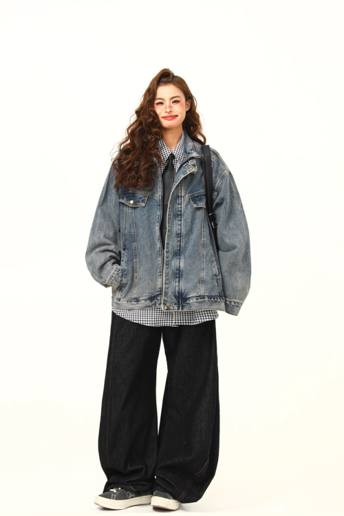 Street Washed Denim Jacket