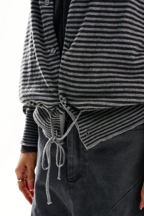 Stripe Two Piece Knit Sweater
