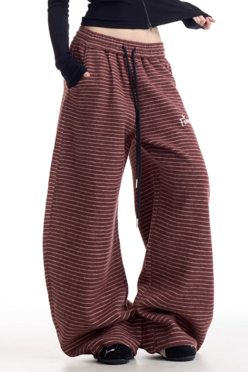 Striped Casual Sweatpants