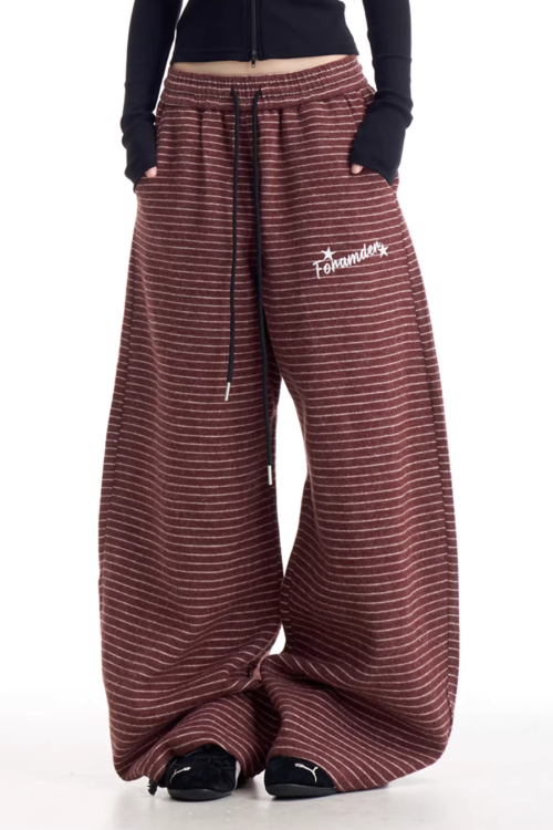 Striped Casual Sweatpants