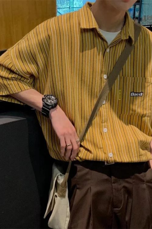 Striped Oversized Shirt