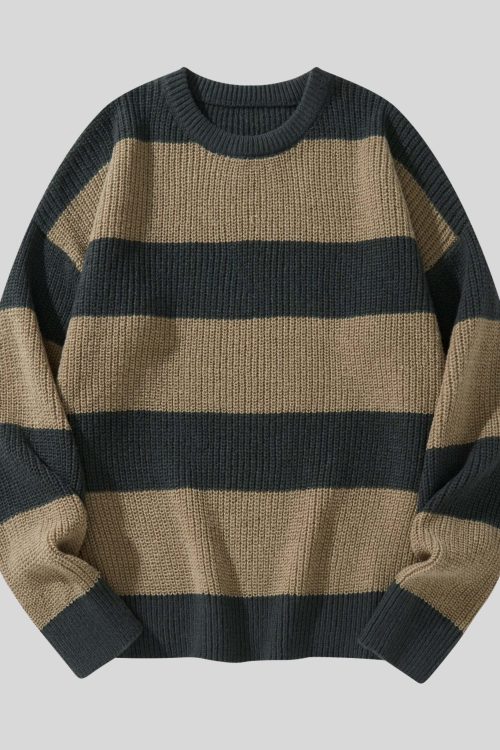 Striped Pullover Sweater