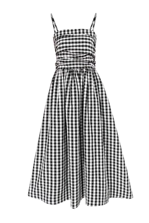 Striped Spaghetti Strap Dress