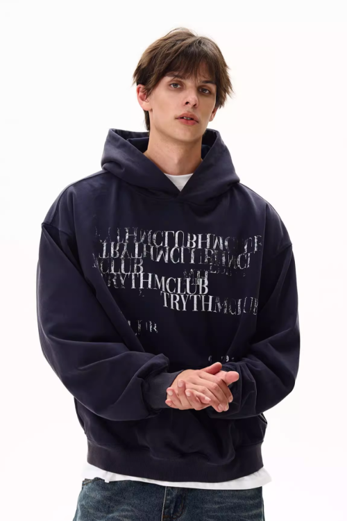 Stylish Logo Sweatshirt Hoodie
