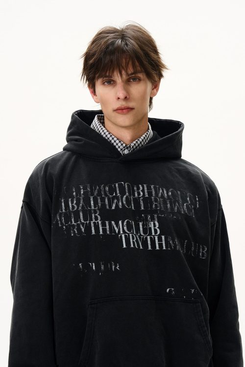 Stylish Logo Sweatshirt Hoodie