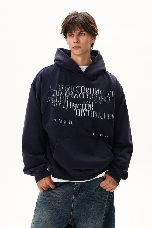 Stylish Logo Sweatshirt Hoodie