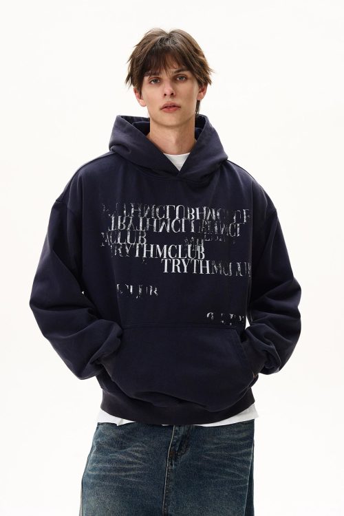 Stylish Logo Sweatshirt Hoodie